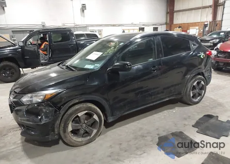 2018 Honda Hr-V Ex-L из США, поврежденный, VIN 3CZRU6H79JM719823